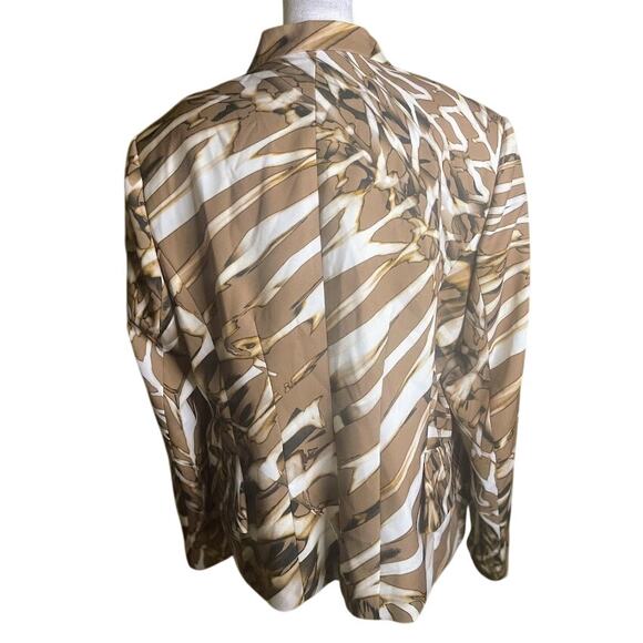 Basler Marrakesh Gold Single Button Blazer US Size 14 NWT - Picture 4 of 11